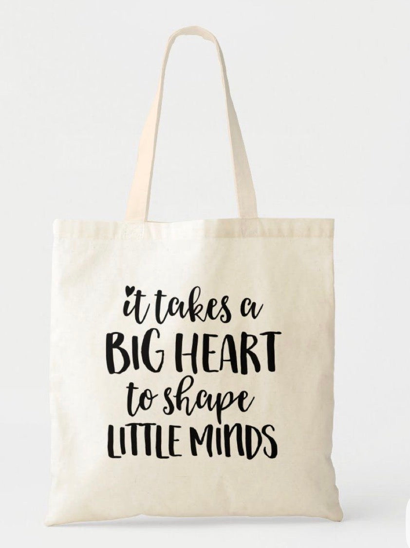 Canvas shopper met gekleurde hengsels