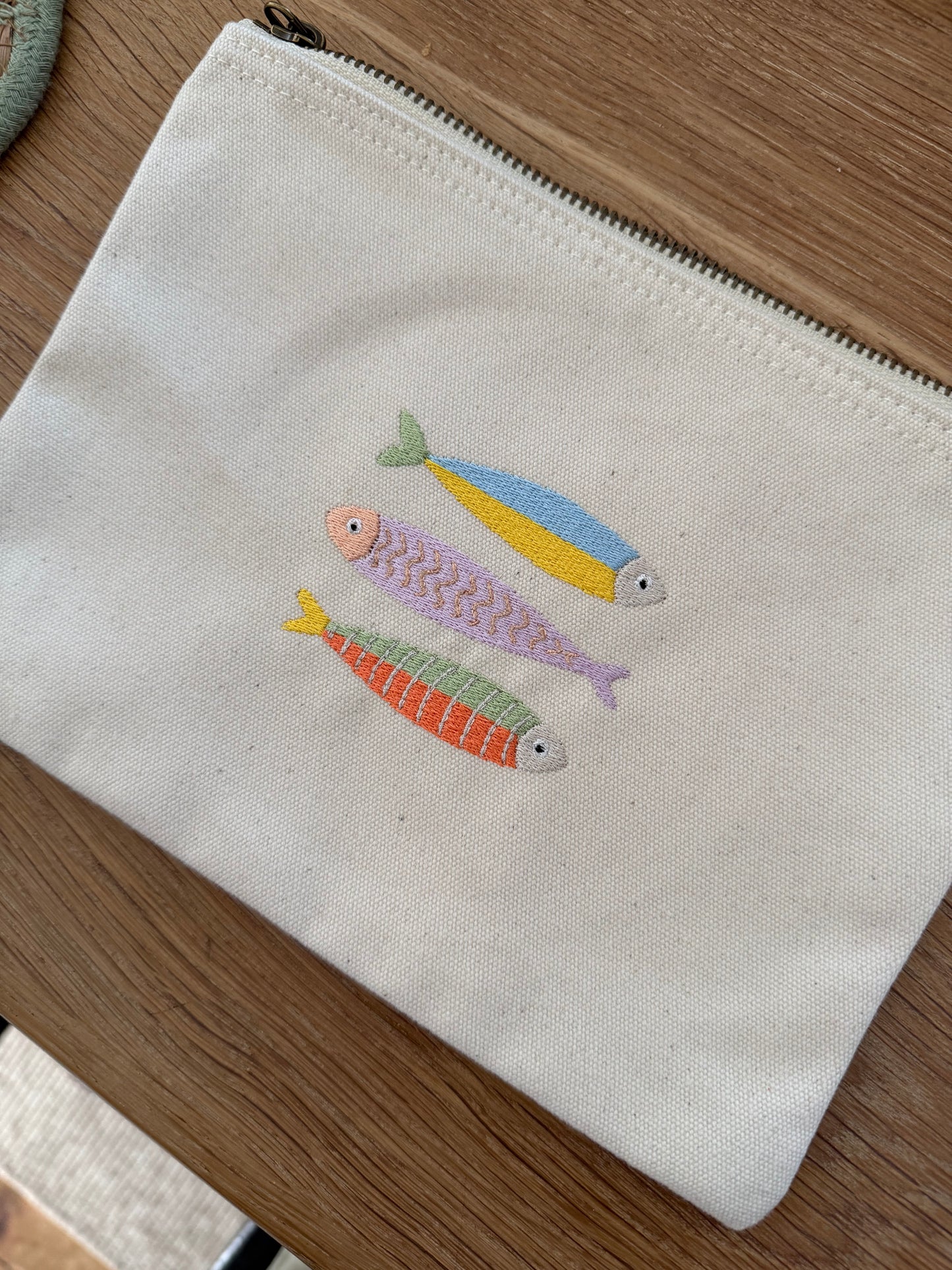Etui van katoencanvas