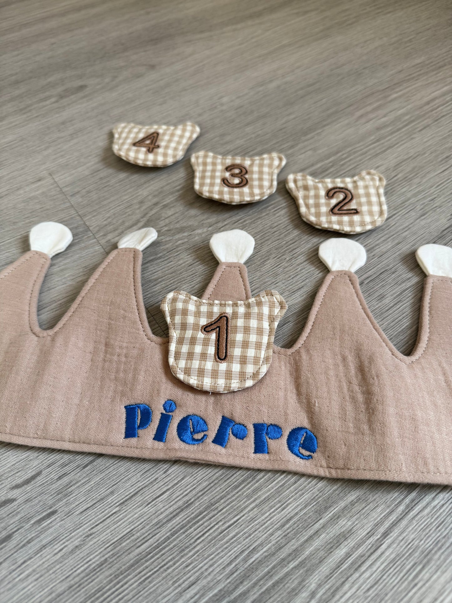 Verjaardagskroon met cijfers