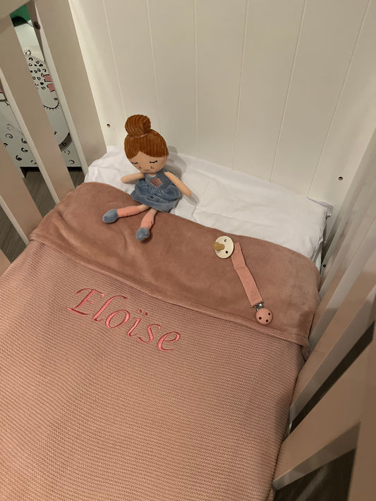 Deken Ledikant 100x150cm Fleece