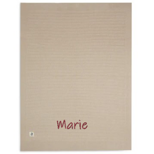 Deken Wieg 75x100cm Basic Knit